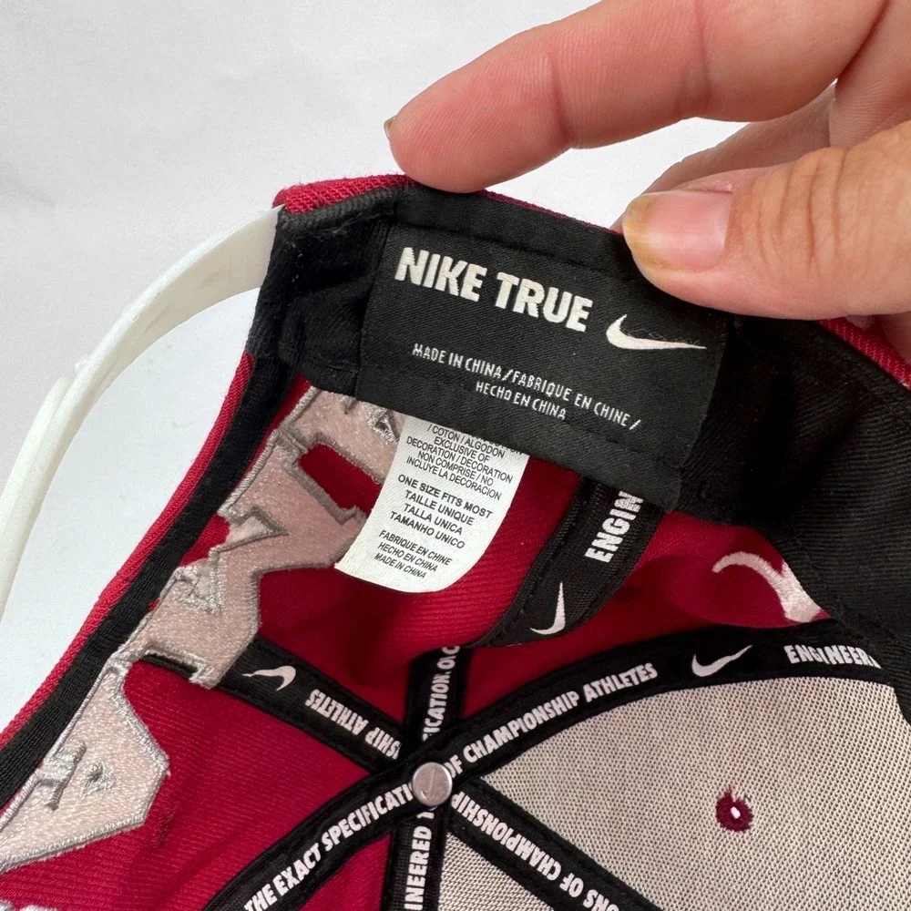 Alabama Roll Tide Nike Hat Snapback OSFM Nike True Crimson Tide